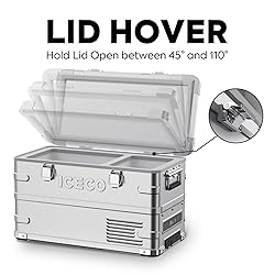 ICECO APL35 12 Volt Car Refrigerator, 37 Quart
