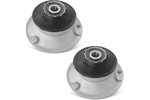 MUNIK 2PCS 31336760943 Front Left Right Strut Mounts for 2002-2015 BMW E87 E88 E82 E90 E46 E60 E64 E63 E84 E83 E85 X1 X3 Z4 120i 318i 320i 330i 325i 335i 330Ci Replat # 31306767451