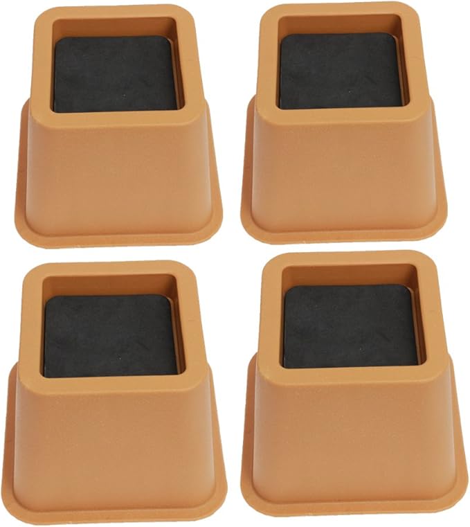 Elevadores de cama. Estructuras de 9,53 cm, resistentes, para elevar la