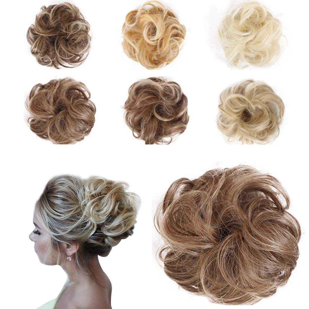 Kapmore Synthetic Hair Bun Elastic Hair Bun Hairpiece Hair Bun