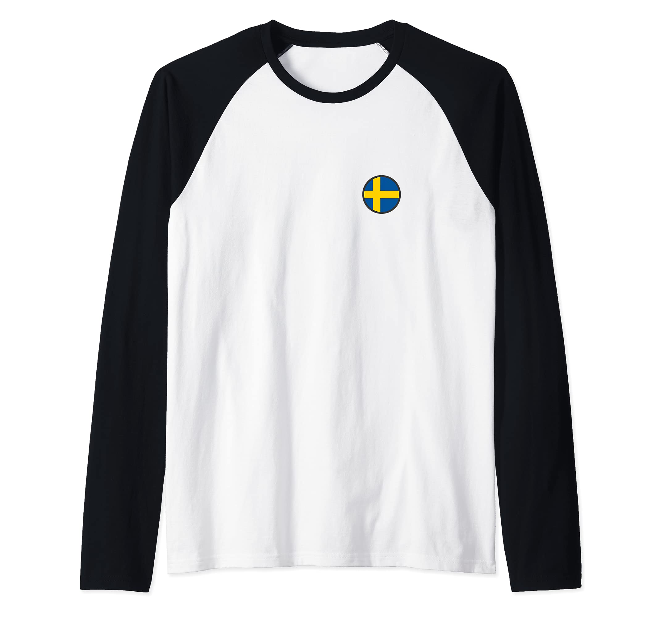 Flag Sweden Raglan Baseball Tee