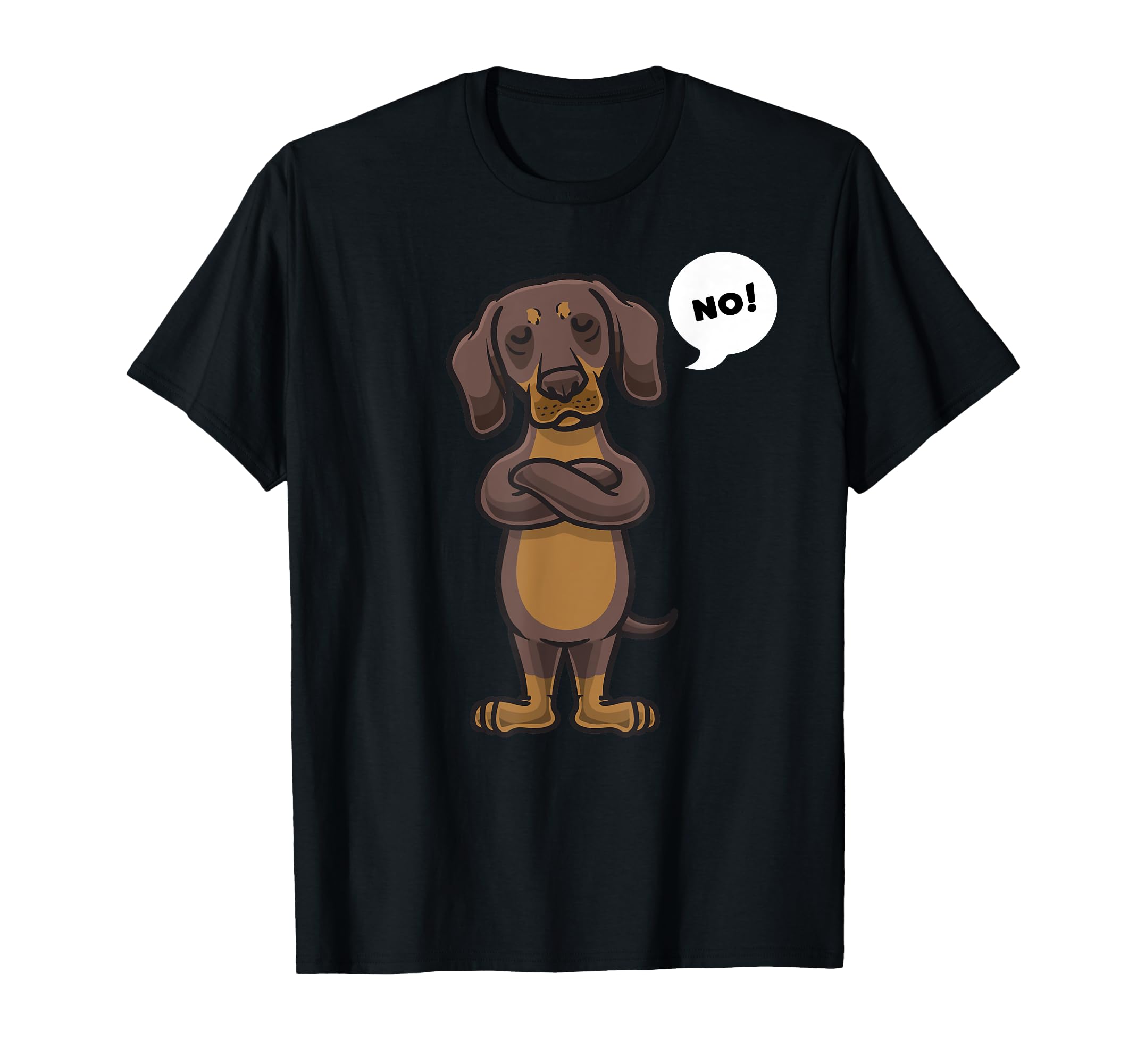 Dachshund funny Stubborn Dog T-Shirt