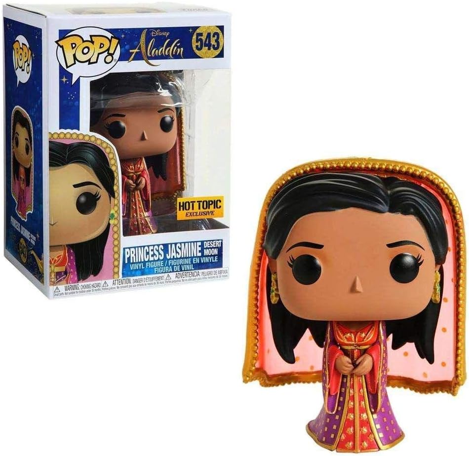 Funko Pop! Aladdin Princess Jasmine Desert Moon Exclusive #543