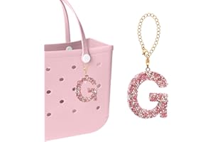 NZNDB Bag Charms for Bogg Bag Accessories, bogg bag accessories charm for Women Girls, personalized letters Decorative for Bitty Bogg Bag Handbags Beach Totes bags