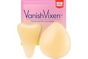 VanishVixen Intimate Line Concealer – 2-Pack with XS & L Sizes – Waterproof & Self-Adhesive – Seamless Coverage Under Legging
