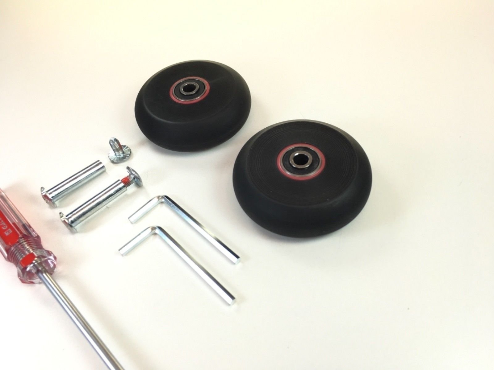 2X Luggage Suitcase Replacement Wheels For Louis Vuitton Pegase 55, 60