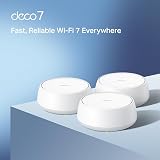 TP-Link Deco BE25 3-Pack Mesh WiFi 7 BE3600Mbps 2x 2.5G Ports MLO view 6