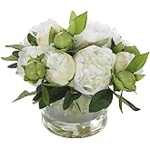 Uttermost Garden Peony - Bouquet-7 Inches Tall and 10.25 Inches Wide
