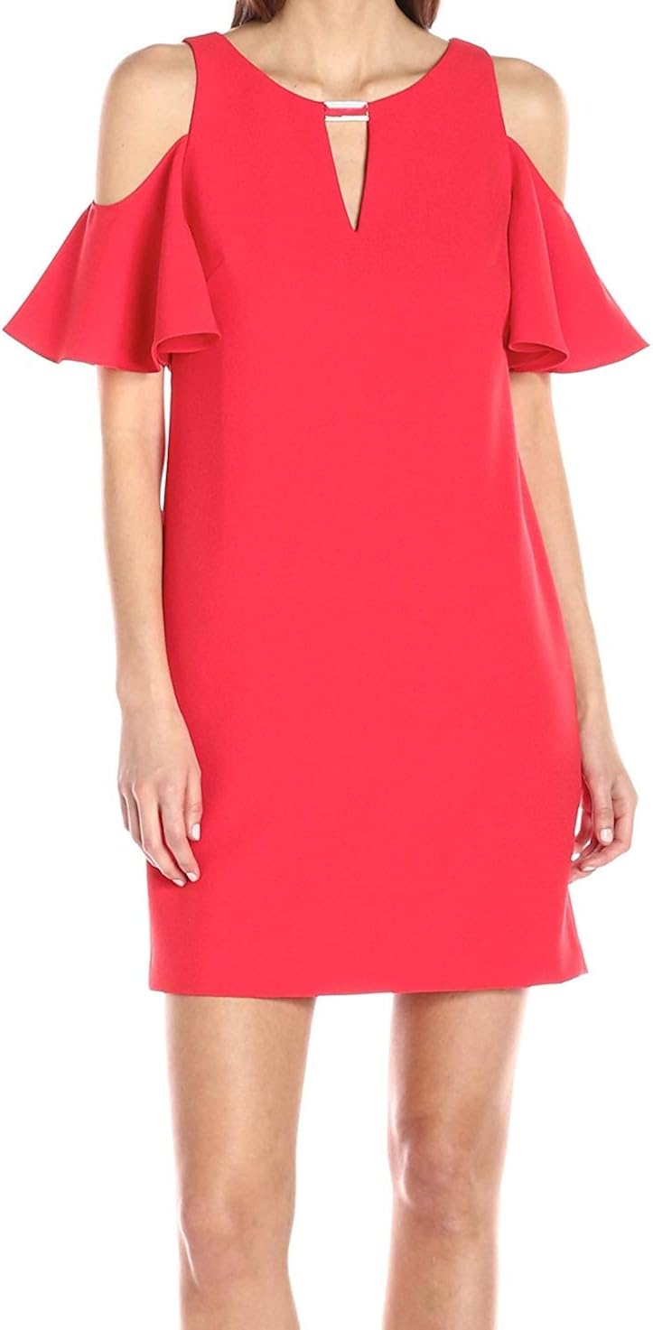 vince camuto red dress