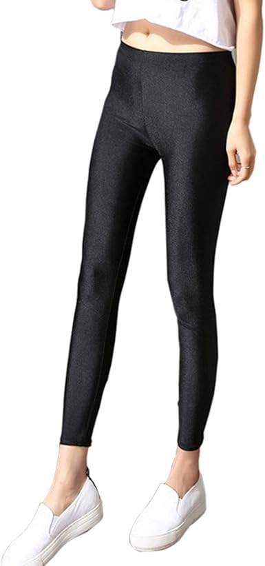 shiny workout leggings