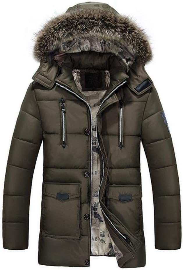 chamarra militar de forro polar para hombre con forro polar de algodón