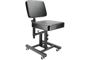 Hombtce Upgrade Multifunctional Tattoo Chair with Wheels, Tattoo Arm Rest, Tattoo Artist Chair, Big arm, Forearm, Back Tattoo