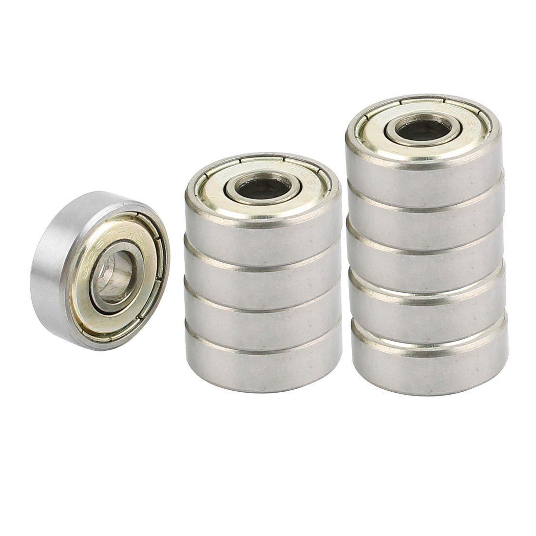 Sourcingmap 10Pcs Deep 19 x 6mm GM Parts Groove Ball Wheel Bearings 626ZZ