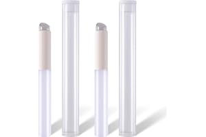 Mxxipp 2Pcs Lip Brush Silicone Lip Mask Retractable Lip Gloss Balm Applicator And Concealer Makeup Brushes Eyeshadow Lip Scrub Brush