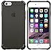 LUVVITT [Clear Grip] Soft Slim Flexible TPU Back Cover Transparent Rubber Case for Apple iPhone 6 / iPhone 6s (4.7) Transparent Black