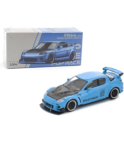 Amazon.com: Matchbox Mazda RX-8, 1:64 Scale Diecast Car, Blue, 10
