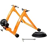 Indoor Bike Trainer Exercise Stand, Orange