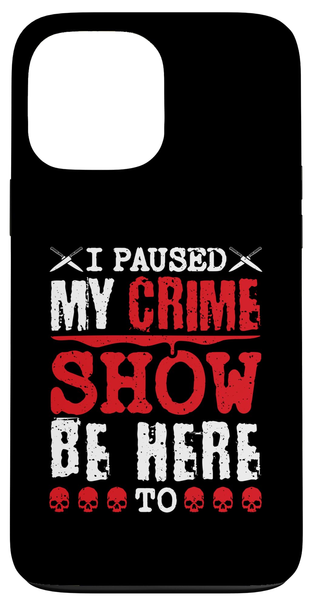 Serial Killer Documentary True Crime Show Junkie True Crime Case for iPhone 13 Pro Max