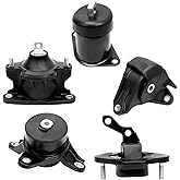 Mardarth Engine Motor Transmission Mounts Fit for Accord 2.4L/TSX Auto 5PCS | Steel Rubber Build, Replaces OE A4565 A4572 A4570 A4584 A4561, Cuts Engine Shake &amp;Noise