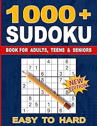 1000+ Sudoku Puzzles for Adults: A Book With More