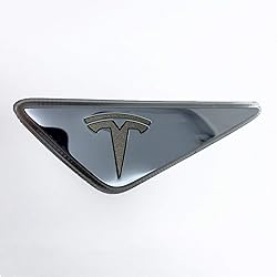 Logo Decal Wrap for Tesla Model S, Nosecone, 14-pc