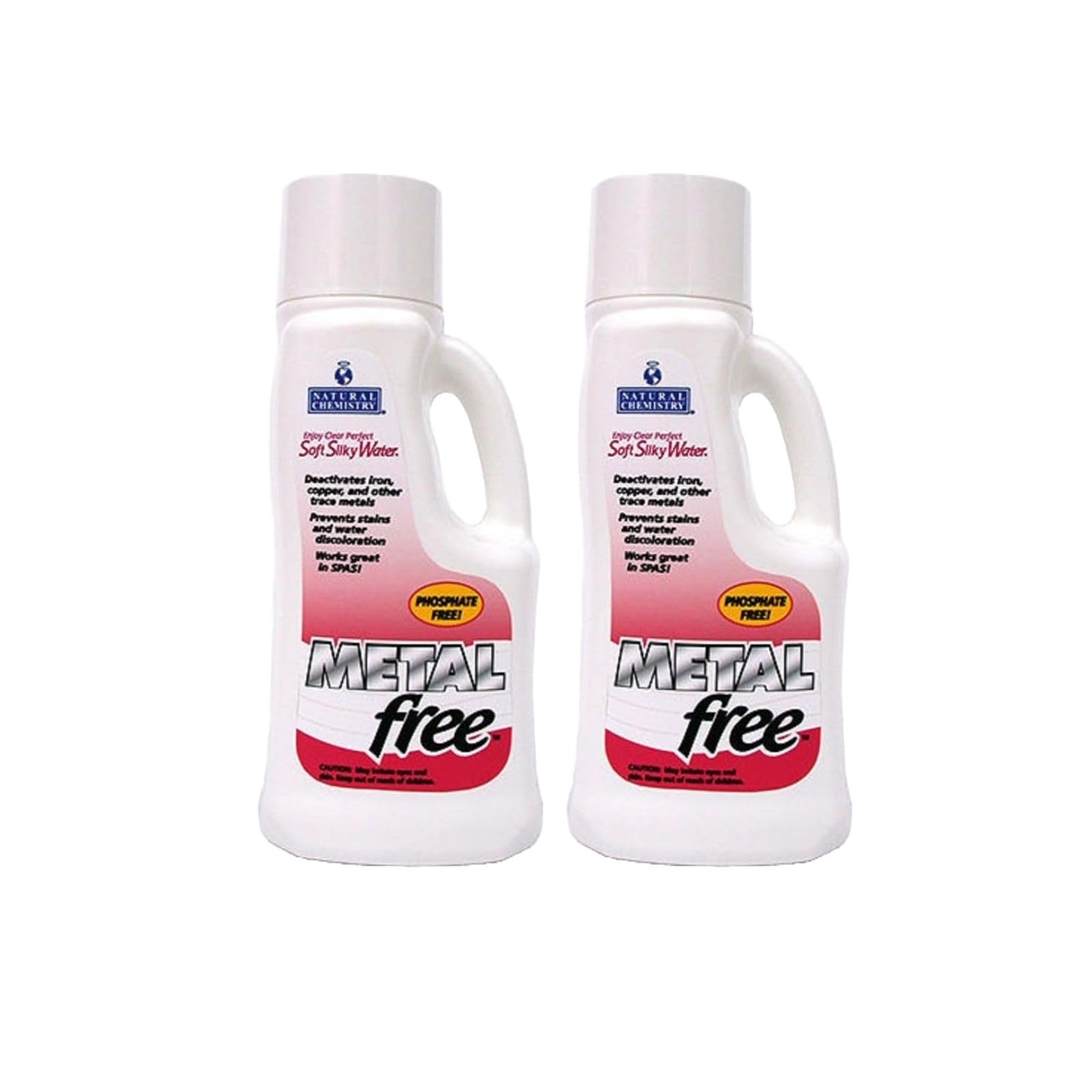 Natural Chemistry 07001 Metal Free 1 Liter Pack of 2 Image Natural Chemistry 07001 Metal Free 1 Liter Pack of 2 Image
