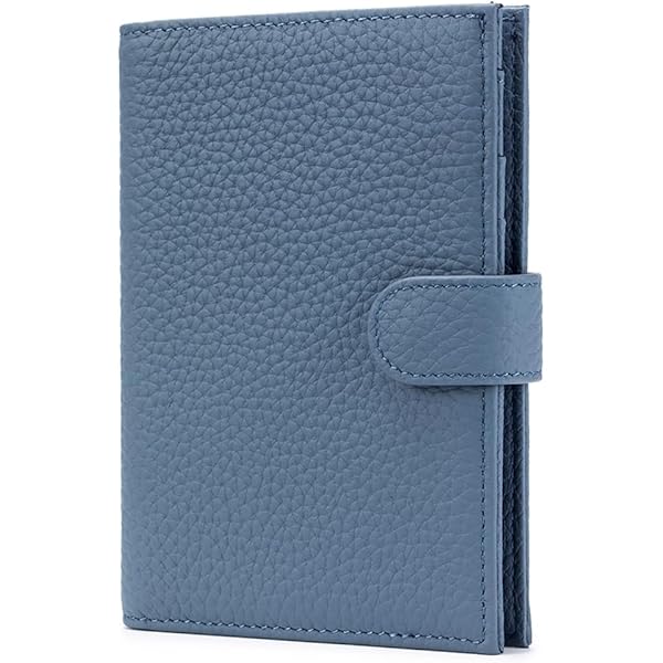 Portefeuille De Voyage Organisateur De Documents – Bleu, Pour Passeport, Comme Neuf