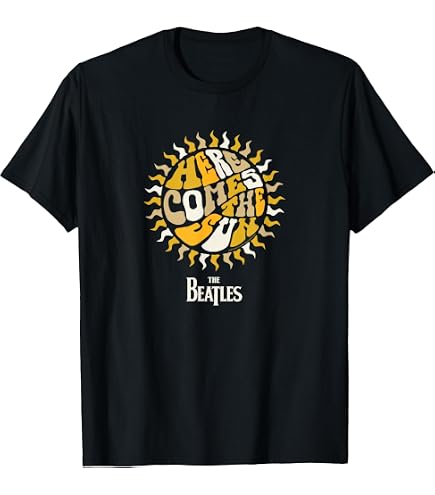Amazon.com: The Beatles - Here Comes The Sun Retro Vintage Flowers