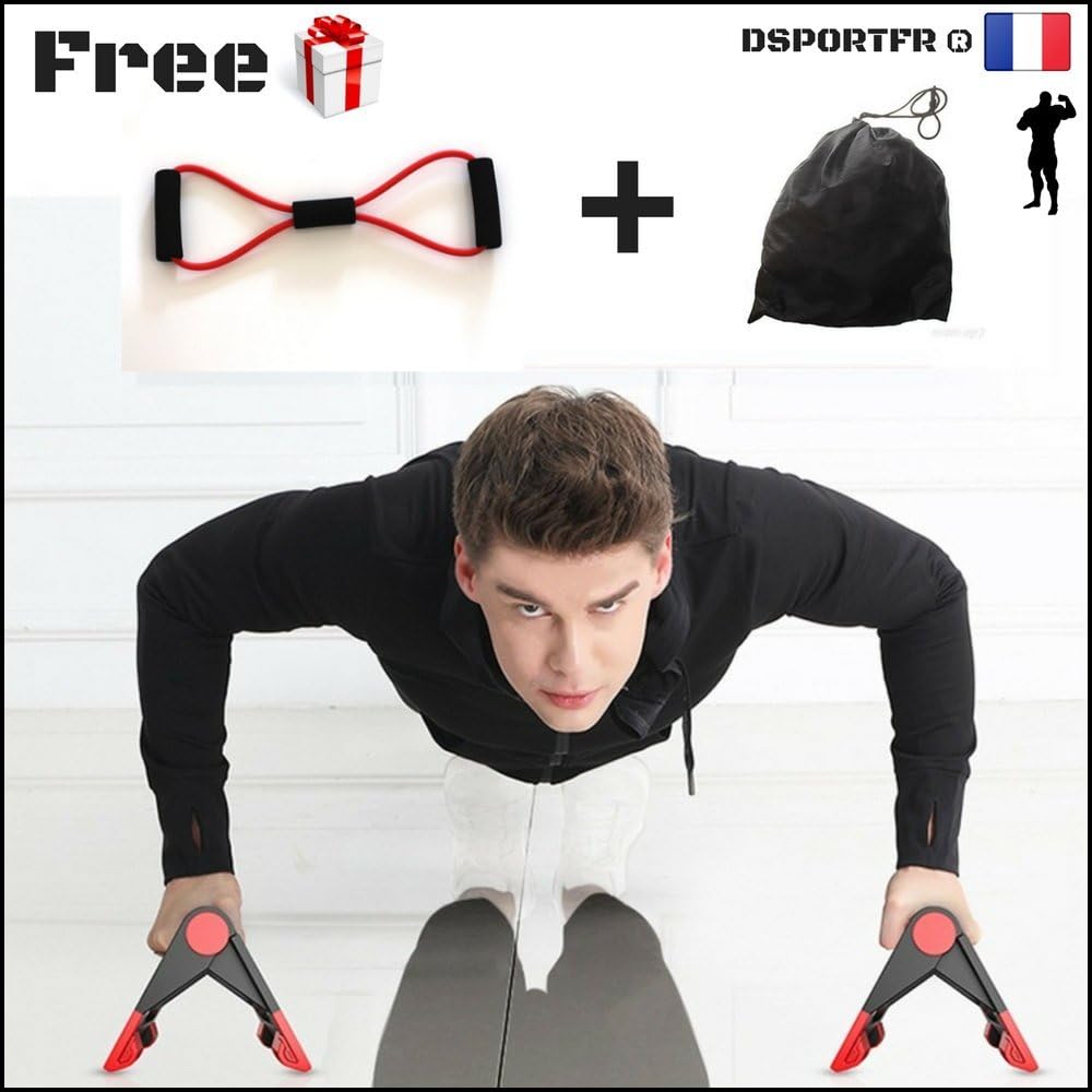 Dsport Uk Push up bars - Home Gym Exercise Workout Training - Non Slip