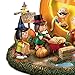 The Bradford Exchange Peanuts Great Pumpkin Carving Party Halloween Sculpture with Light and Sound