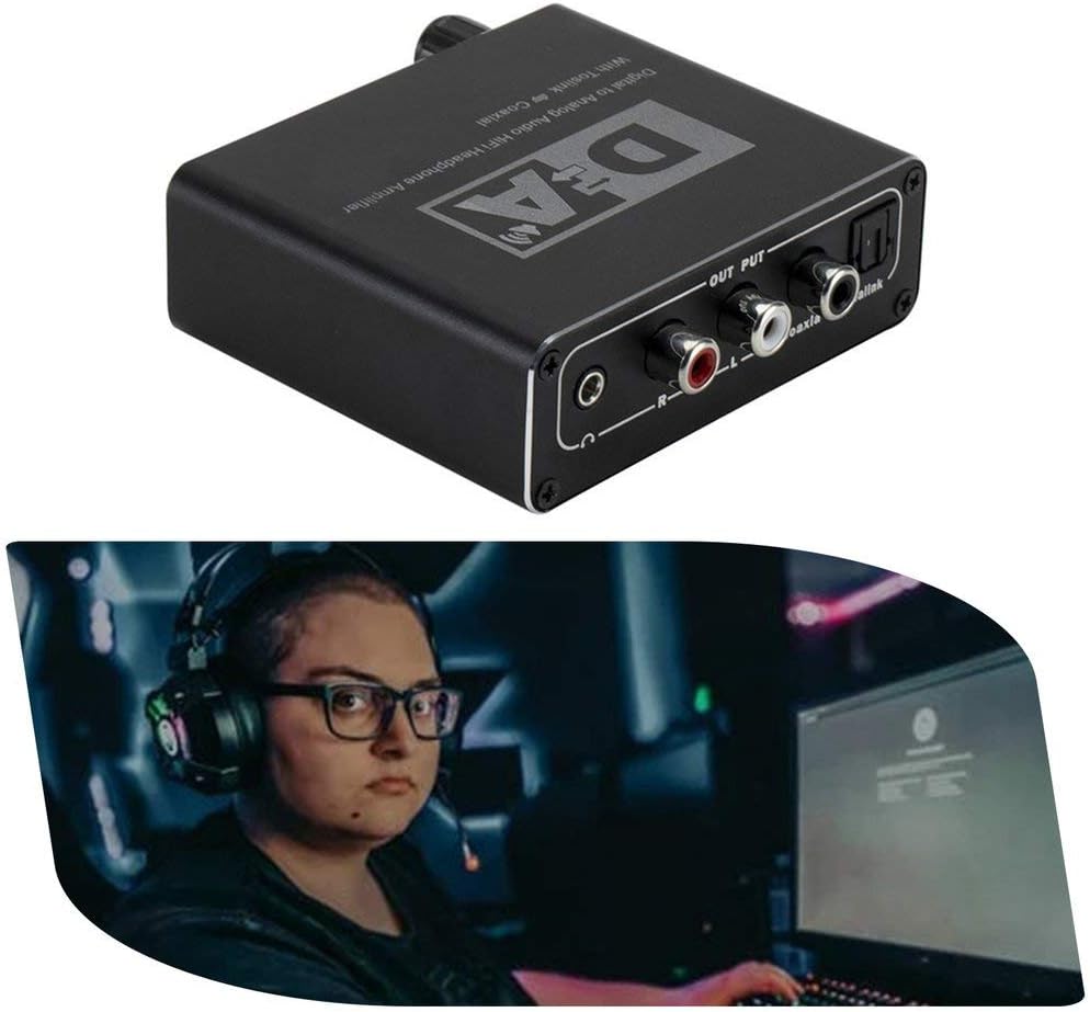 Convertitore Toslink Ottico coassiale Digitale 192Khz ad Audio analogico  RCA L/R 3.5mm Nero Home Audio e Hi-Fi Elettronica  outlookplanningdevelopment.com.au