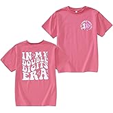 IZYJOY in My Double Digits Era Shirts Girls 10th Birthday T-Shirts 10 Years Old Birthday Party Short Sleeve Summer Tee Tops