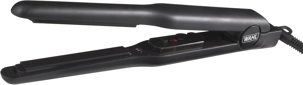 Wahl Pencil Hair Straightener Black 15mm Plates Tourmaline Coated Short Hair