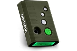 Hocazor HT01 Upgraded Shot Timer for Shooting Competition, 4 Modes for Tactical Training, with Loud Buzzer, Smart Sensors for Shooters Global Range Competition, Long Battery Power