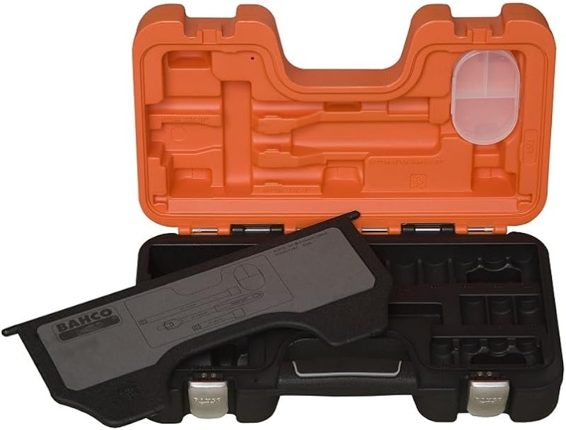 Bahco S240-CASE Empty Socket Set Case Multi-Colour with Divider