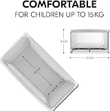 hauck Dream N Play Plus Dusty Mint Travel Cot Infant Playpen 120x60 view 3