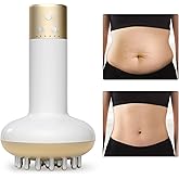 WOJBALMN Lymphatic Drainage Massager & Anti Cellulite Massage Tool, Reduce Stretch Marks & Cellulite, for Legs, Arms & Belly, Body Sculpting Machine with Microcurrent, Light, Heat & Vibration