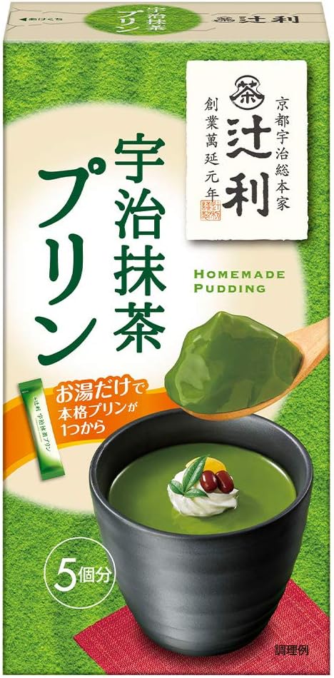 Amazon 辻利 宇治抹茶プリン 15g 5p 3個 辻利 プリン 通販
