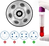 QWORK Compact Lab Centrifuge 6 x 20ml Tubes 4000rpm 60min Timer Portable view 4