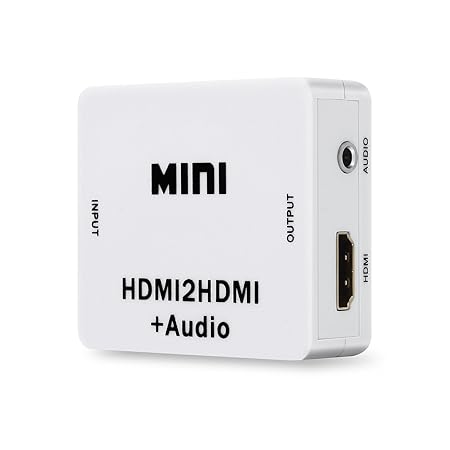 Mondpalast ® HDMI Audio Extractor - HDMI zu 2.0 Stereo - 3,5mm Klinke