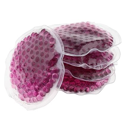 5 Piezas Gel Reutilizable Calor Paquete Frío Masticable Microondas ...