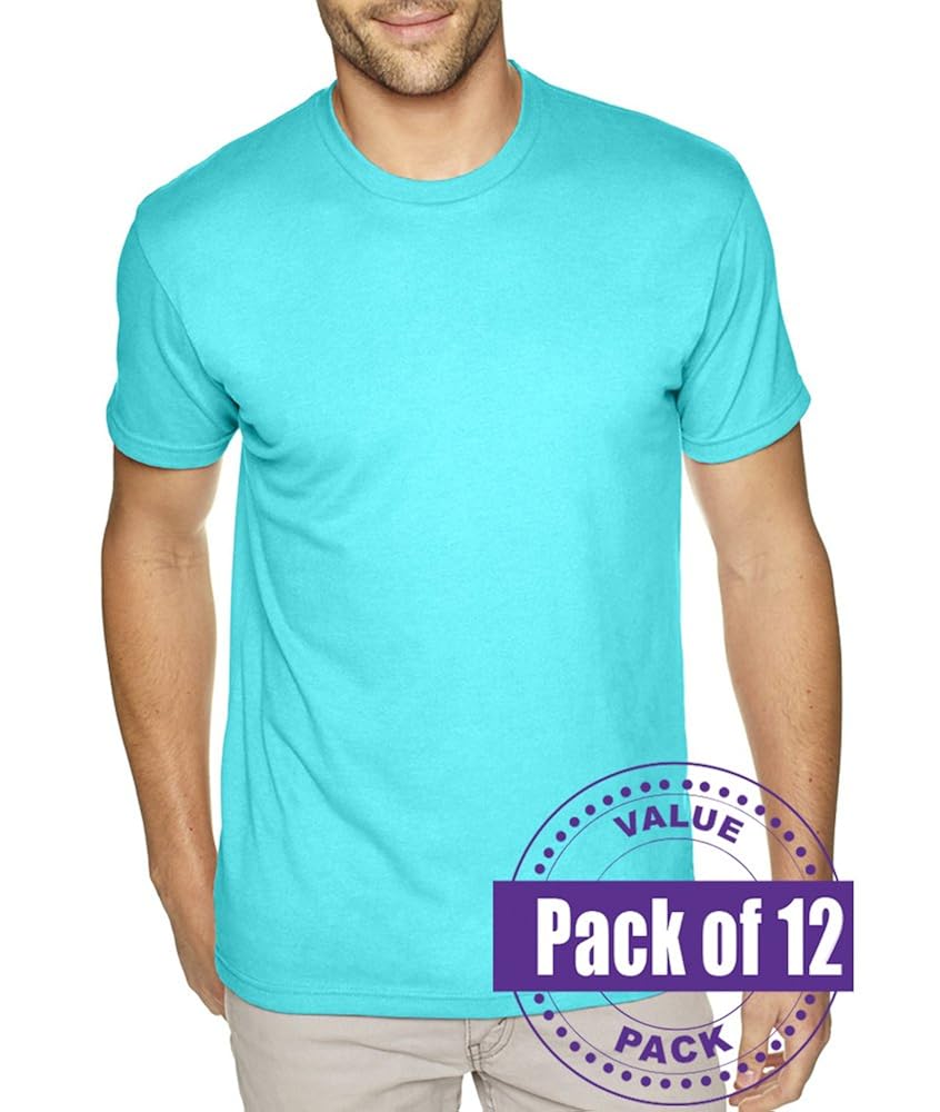 12 Pack Next Level Mens Premium Sueded 