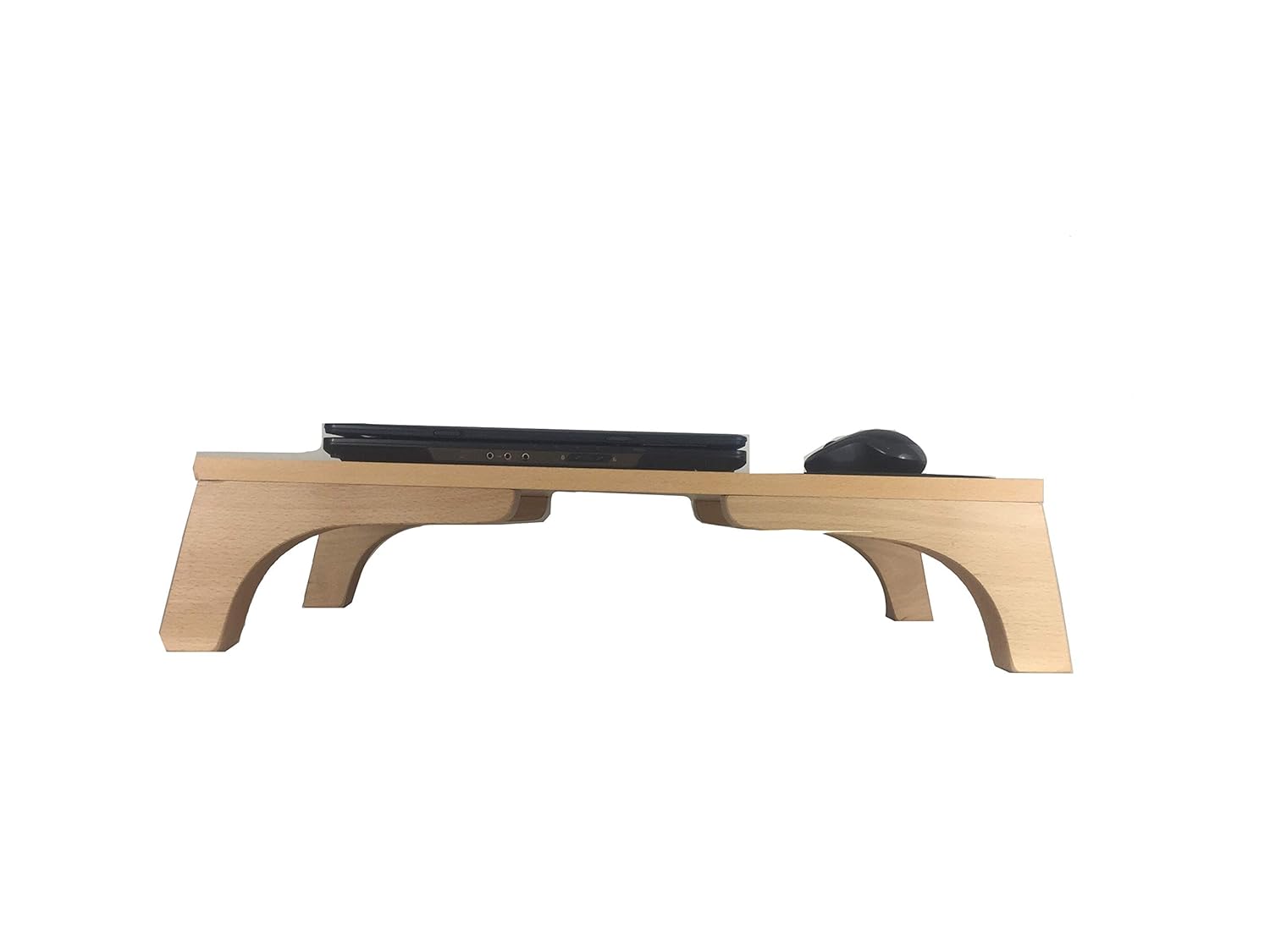 Pies Nogal armarios mesas Pack de 4 patas de madera para muebles,12cmts