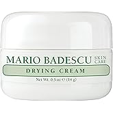 Mario Badescu Drying Cream for Combination & Oily Skin | Clarifying Cream that Targets Bumps and Spots | Formulated with Sulfur & Zinc Oxide | 0.5 Ounce (Pack of 1)