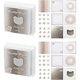 PATIKIL 224 Sheets Colorful Square Sticky Notes, 2.7x2.7 Self-Sticky Note Pads Adhesive Memo Pads Bulk for Home Office Desk Supplies Notebook Journal, Coffee