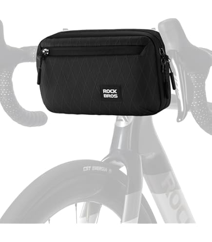Amazon.com: WILD MAN Quick Release 3L Rainproof Bike Handlebar Bag