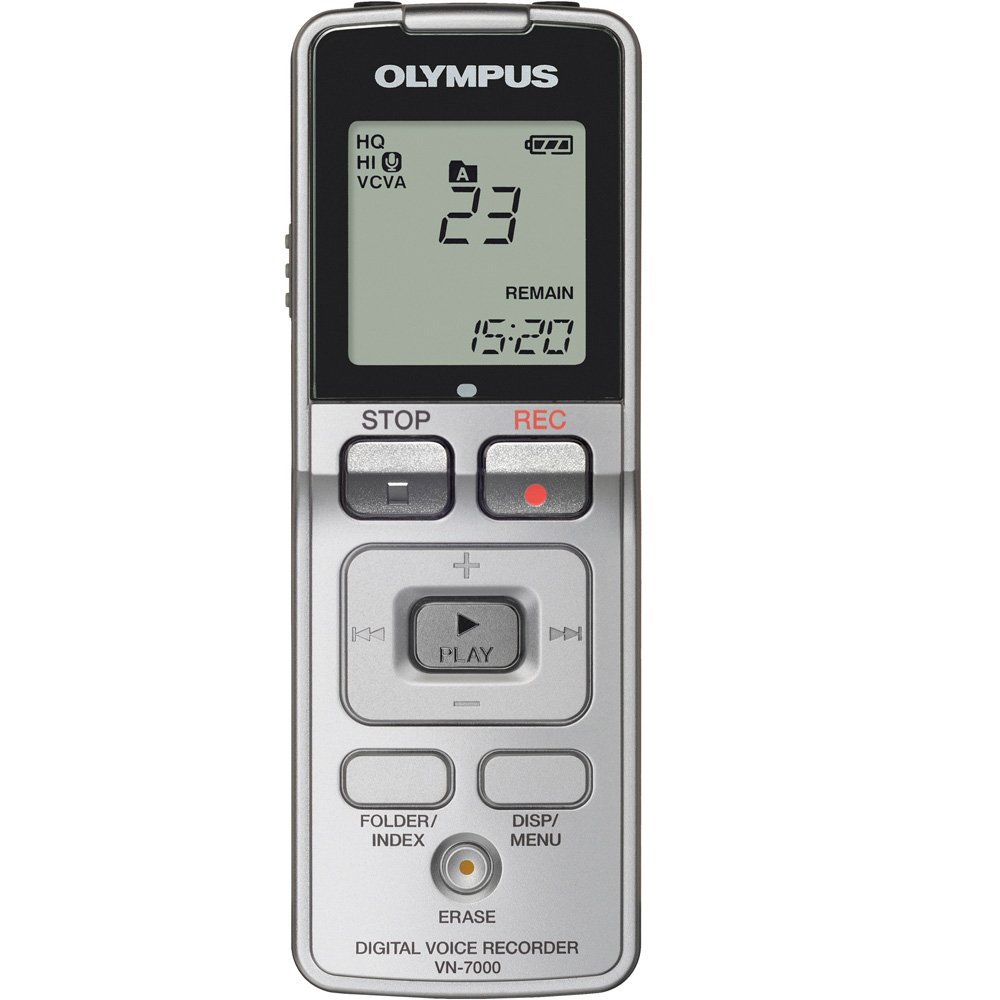 Amazon.com: Olympus VN-7000 Digital Voice Recorder 142645 (Silver): n/a:  Electronics