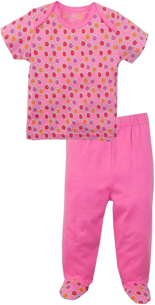 Winbright Baby Girl's 2 Piece Clothing Pajama Set Short
