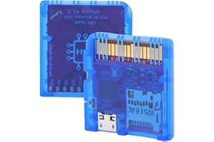 Gugxiom DSPico DS Flash Card for NDS DSi 3DS 2DS Accessories, RP2040 MCU Powered, R4 Upgrade Open Source Game Cartridge with 