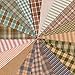 40 Soft Charm Pack, 6 inch Precut Cotton Homespun Fabric Squares by Jubilee Creative Studio